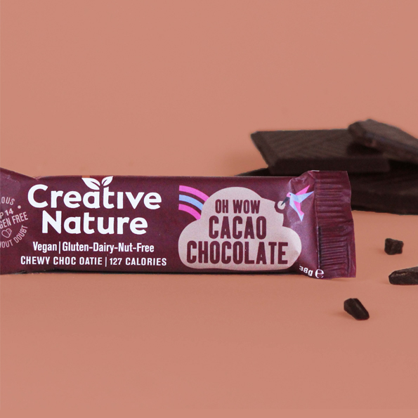 Image of Oh Wow Cacao Chocolate Oatie Bar x 20